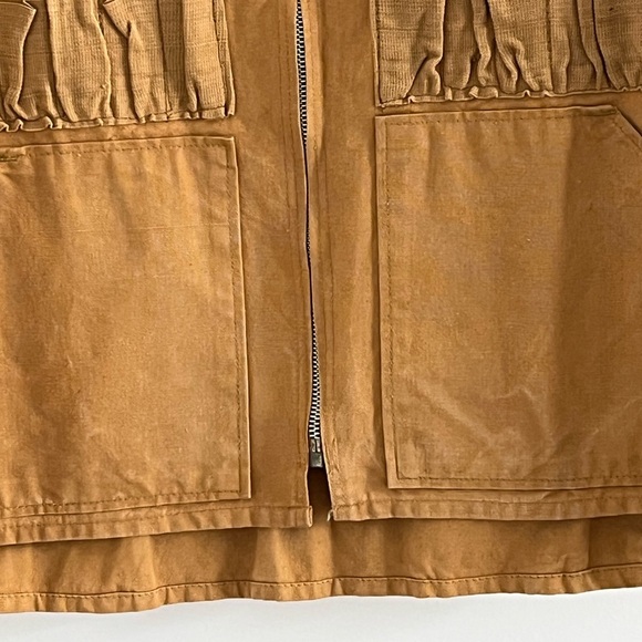 Vintage 50’s 60’s Brush Master Canvas Hunting Vest Men’s Size Medium Sportsman - Picture 3 of 10